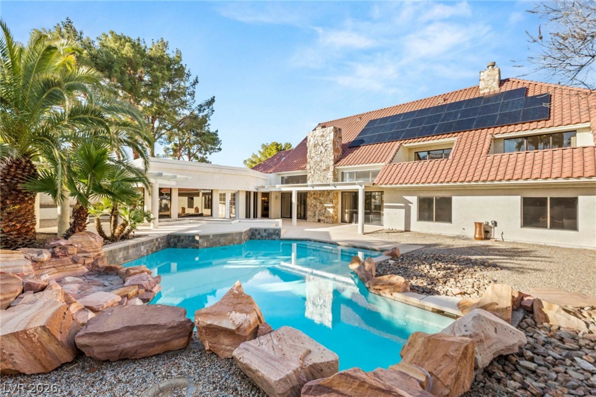 Pool & backyard